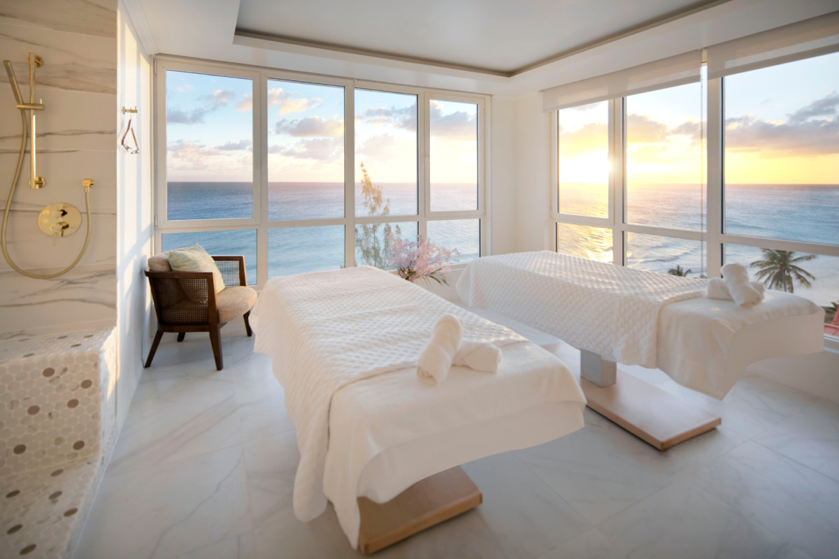 Massage Tables at the O2 Beach Club & Spa